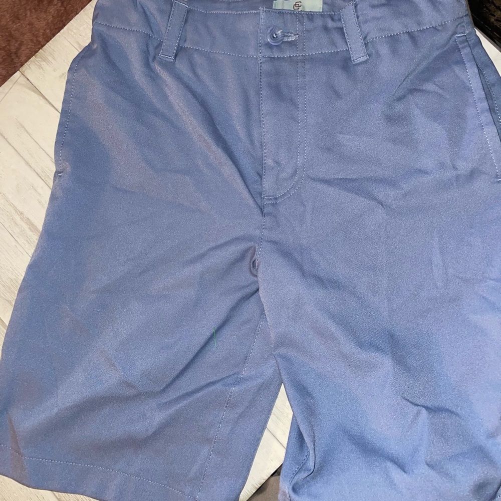 Boys size 12 light blue shorts